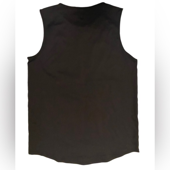 lululemon athletica Black Tank Top Deep V Mesh Front Size S - Picture 4 of 5